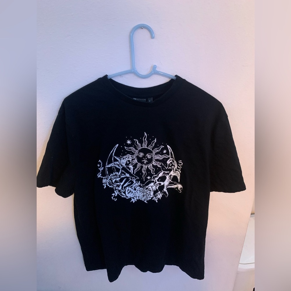 Men’s Black Graphic Tee